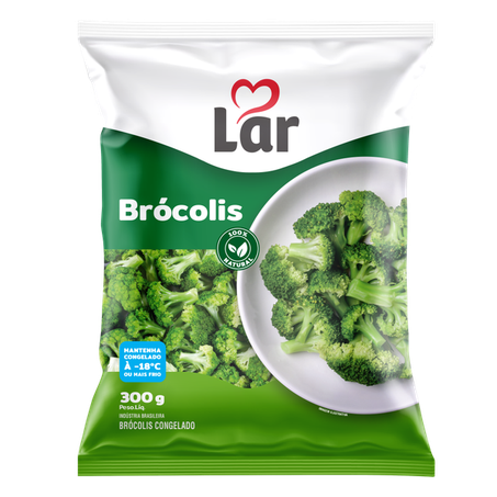 BRÓCOLIS LAR PACOTE 300G