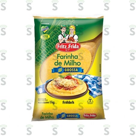  Fritz Frida-farinha Milho 1kg Grossa