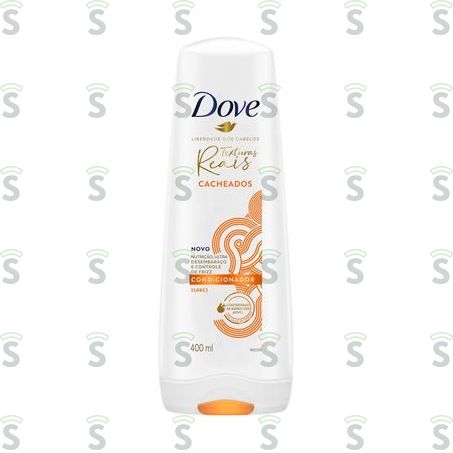  Condicionador Dove Texturas Reais Cacheados Frasco 400ml