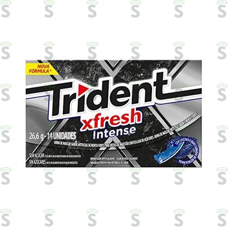  Trident-goma Mascar 26.6g Xfresh Intense