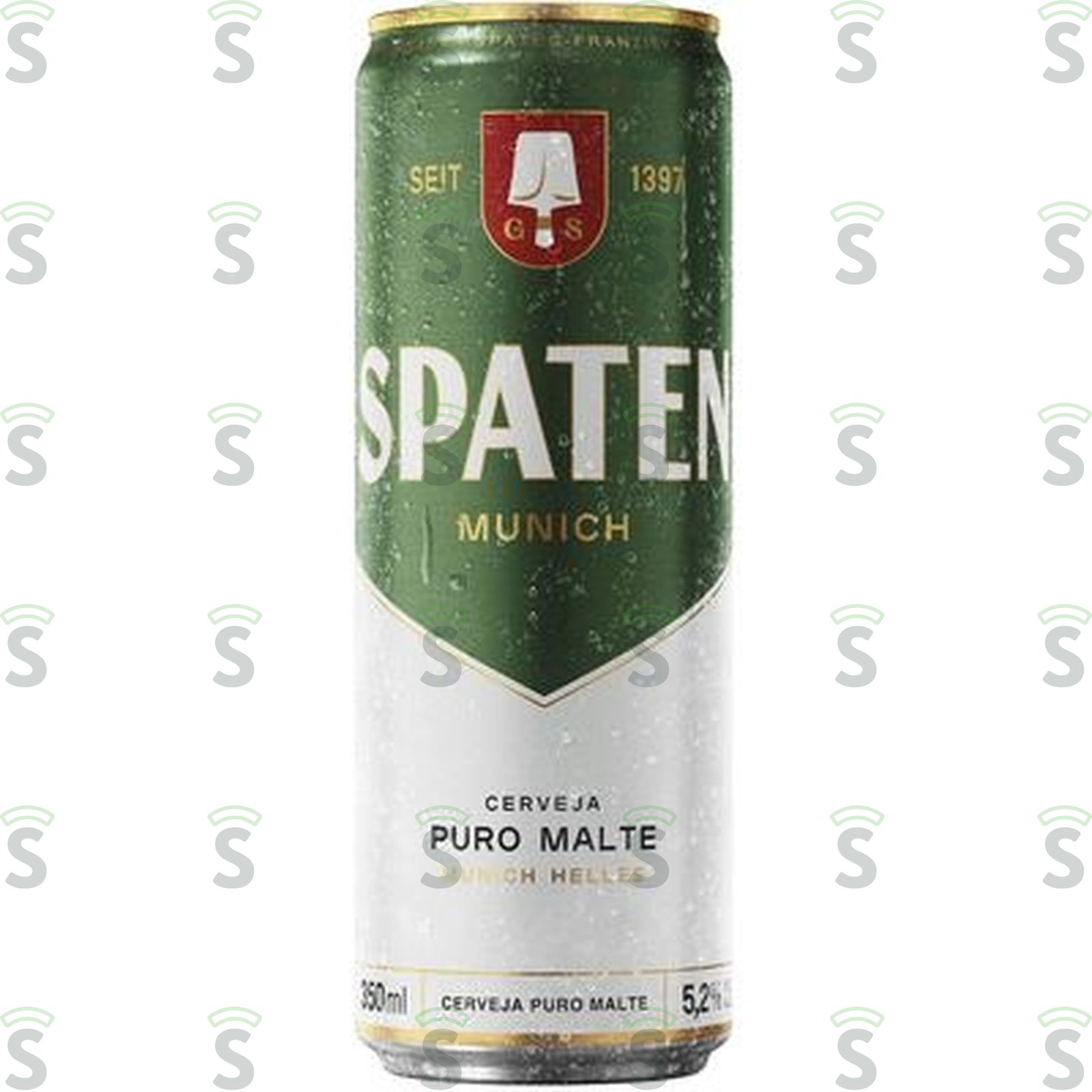 Cerveja Puro Malte Spaten Munich Helles Puro Malte Lata 350ml
