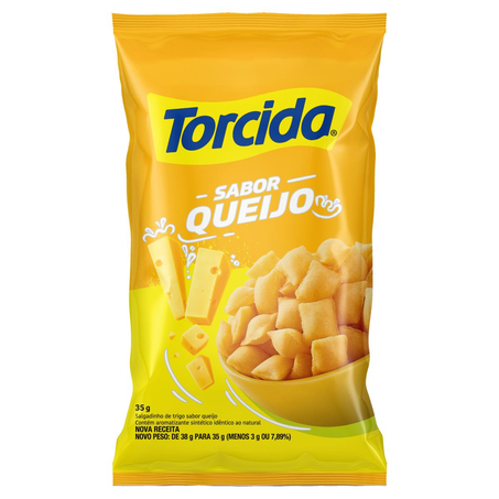 Salgadinho Torcida Elma Chips 35g - Queijo