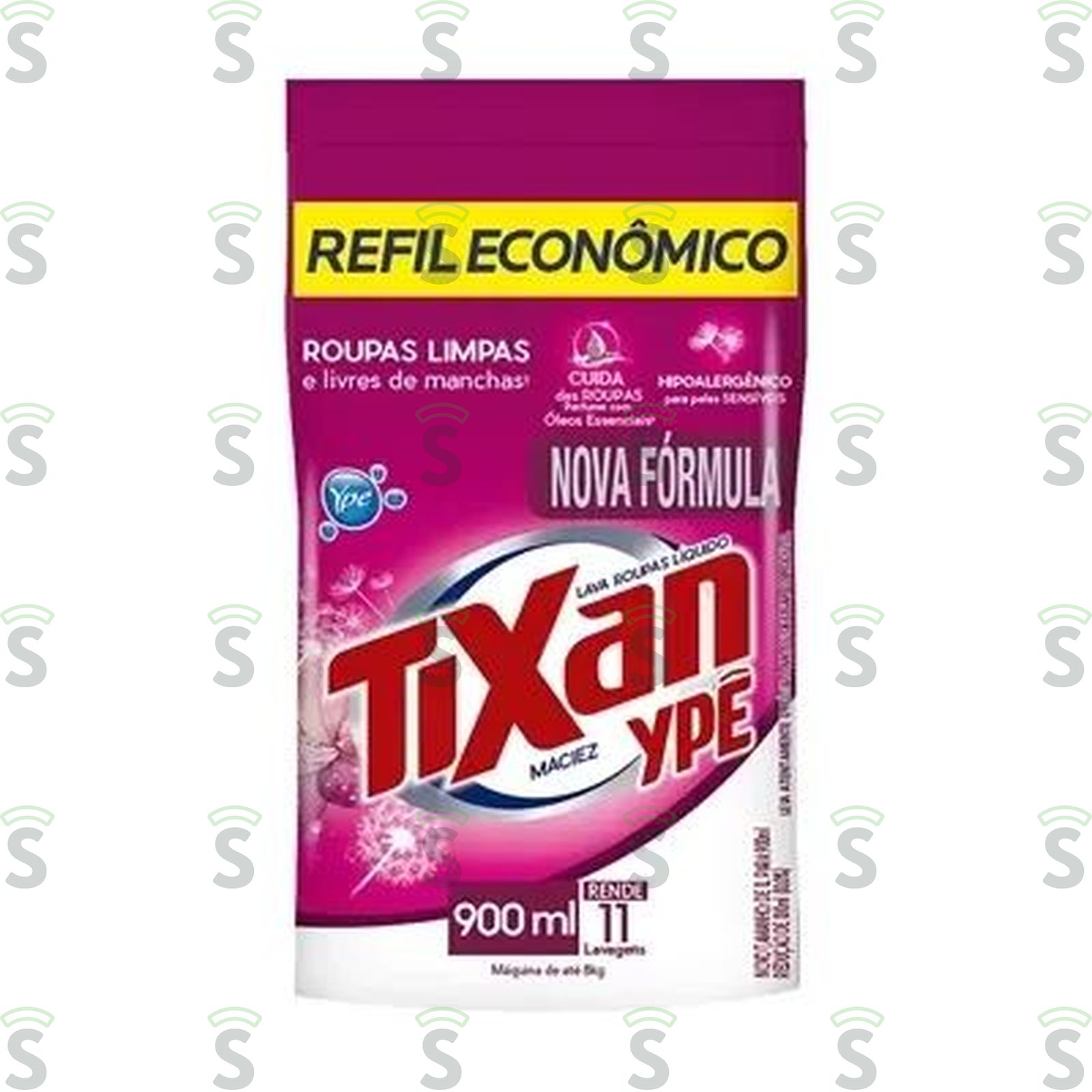 LAVA ROUPA LIQ TIXAN YPE 900ML MACIEZ SC