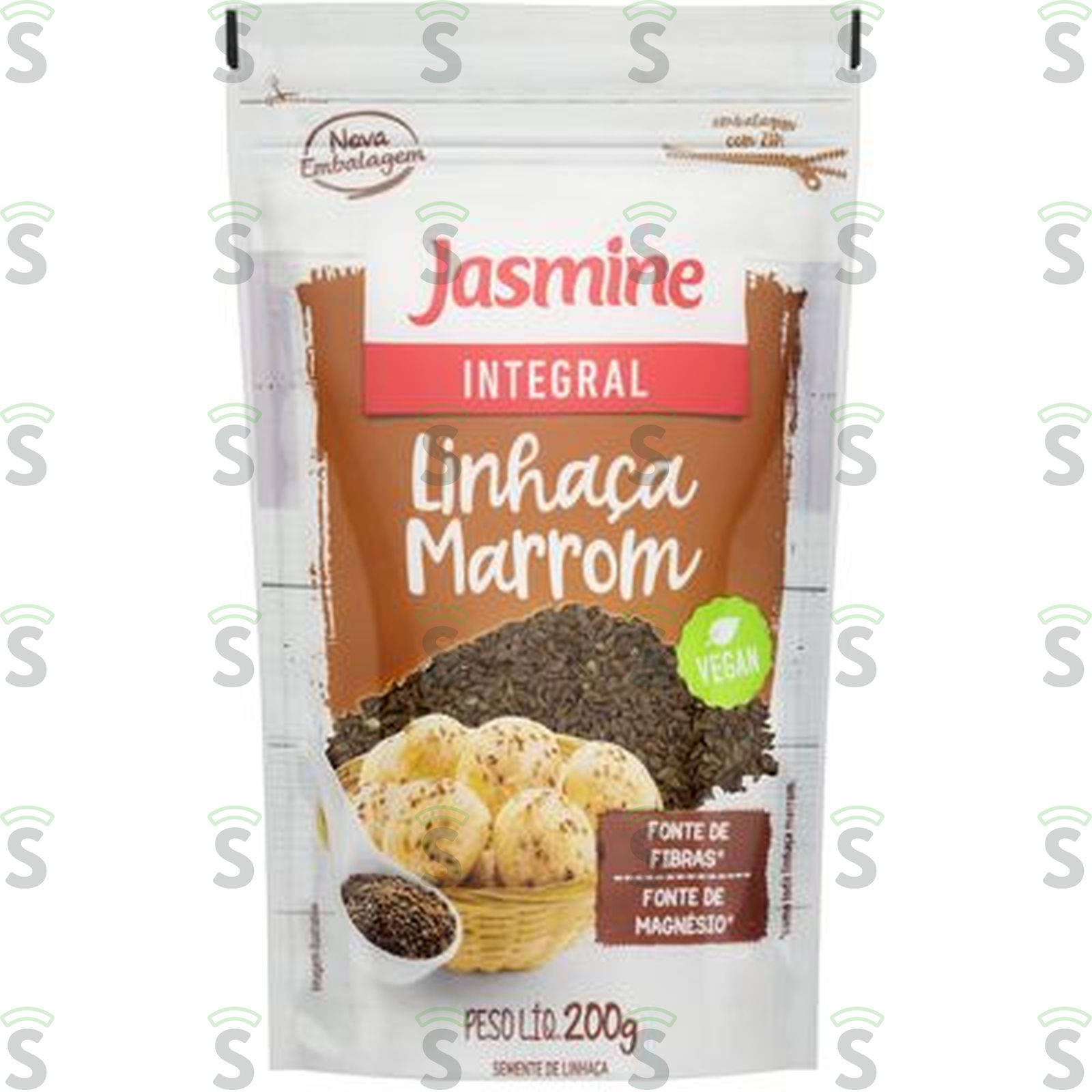 Linhaca marrom jasmine sc 200g