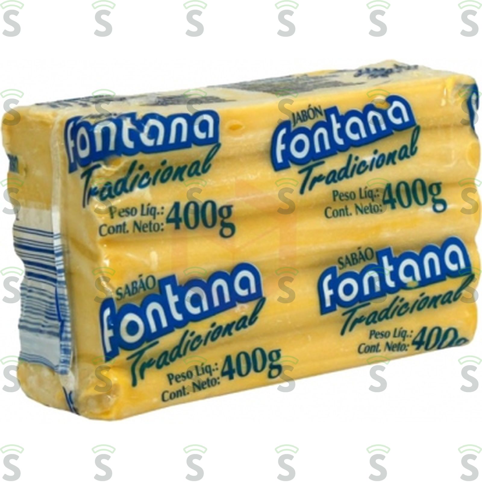 Sabão em Barra Fontana Tradicional Embalagem 400G