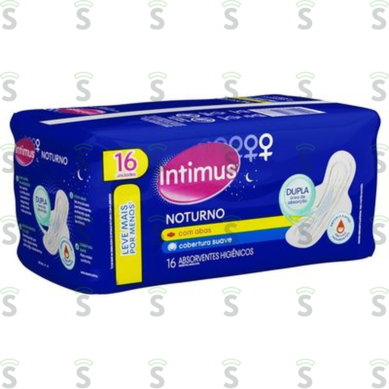 Intimus-absorvente noturno c/a suav c/16