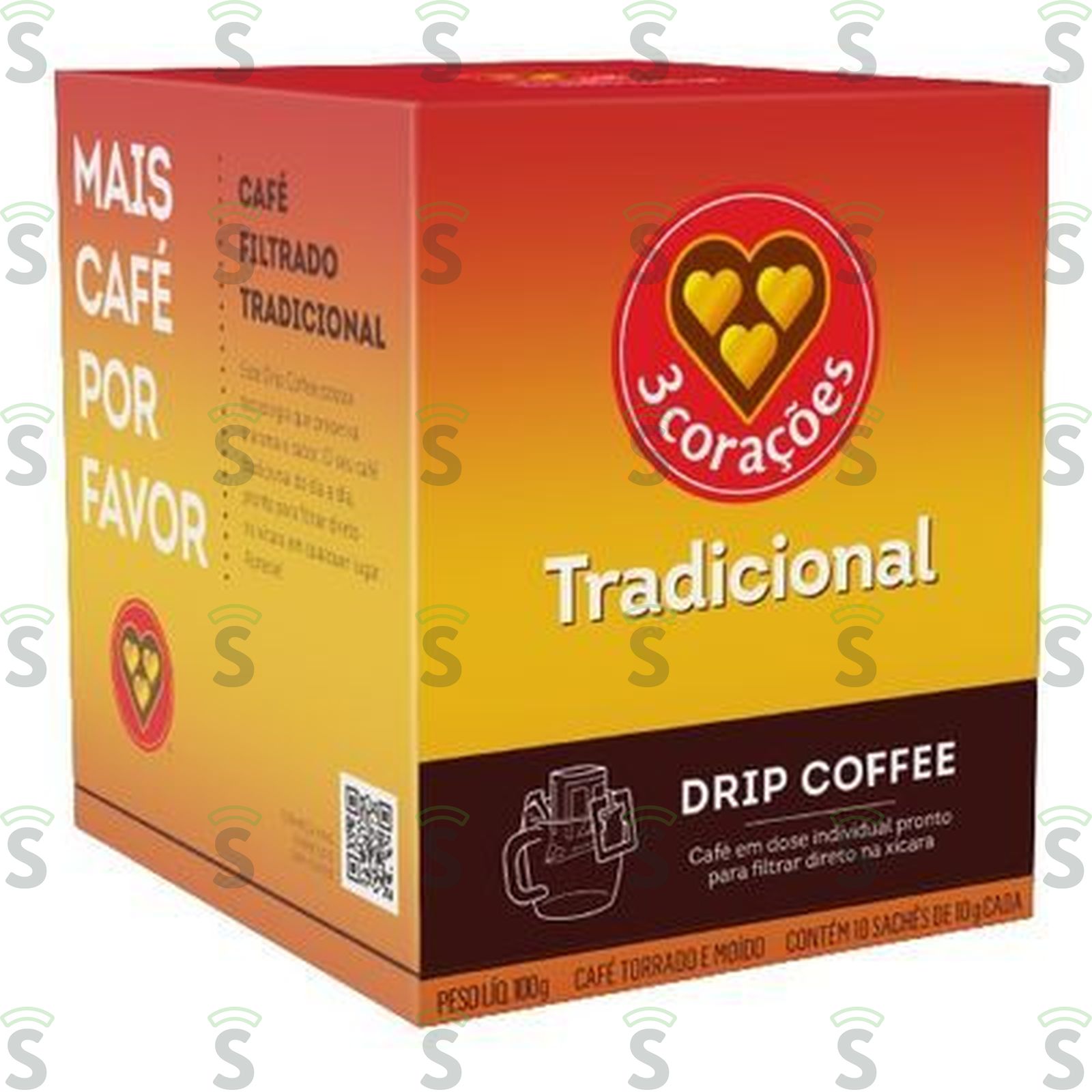 CAPS TRES CORACOES DRIP TRADICIONAL 110G
