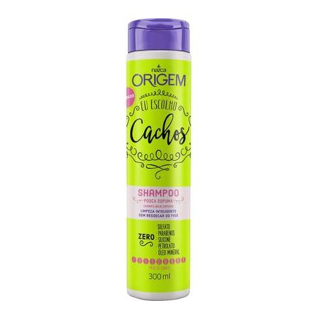 Shampoo Origem Eu Escolho Cachos Embalagem 300ML