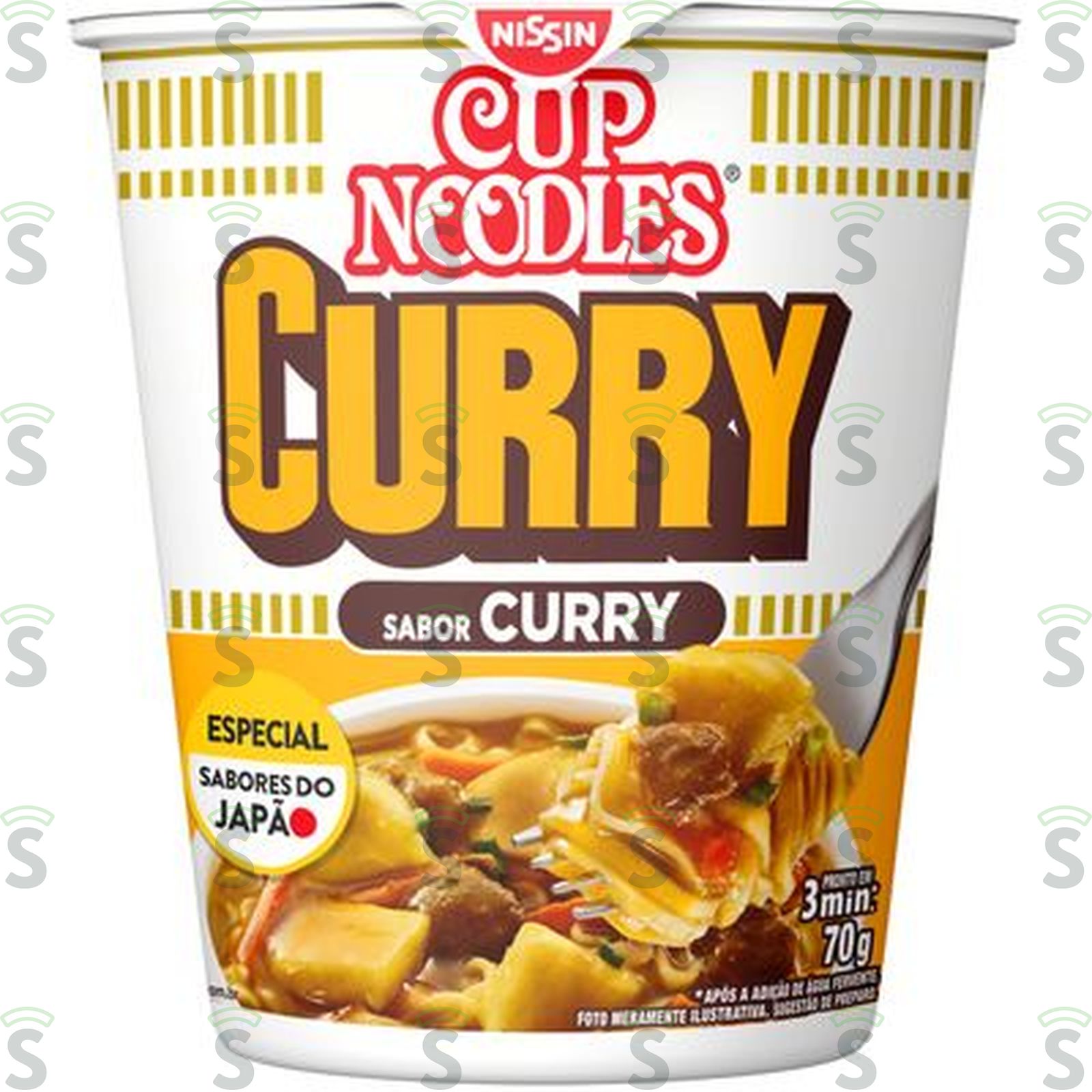 Macarrão Instantâneo Cup Noodles Curry 70G