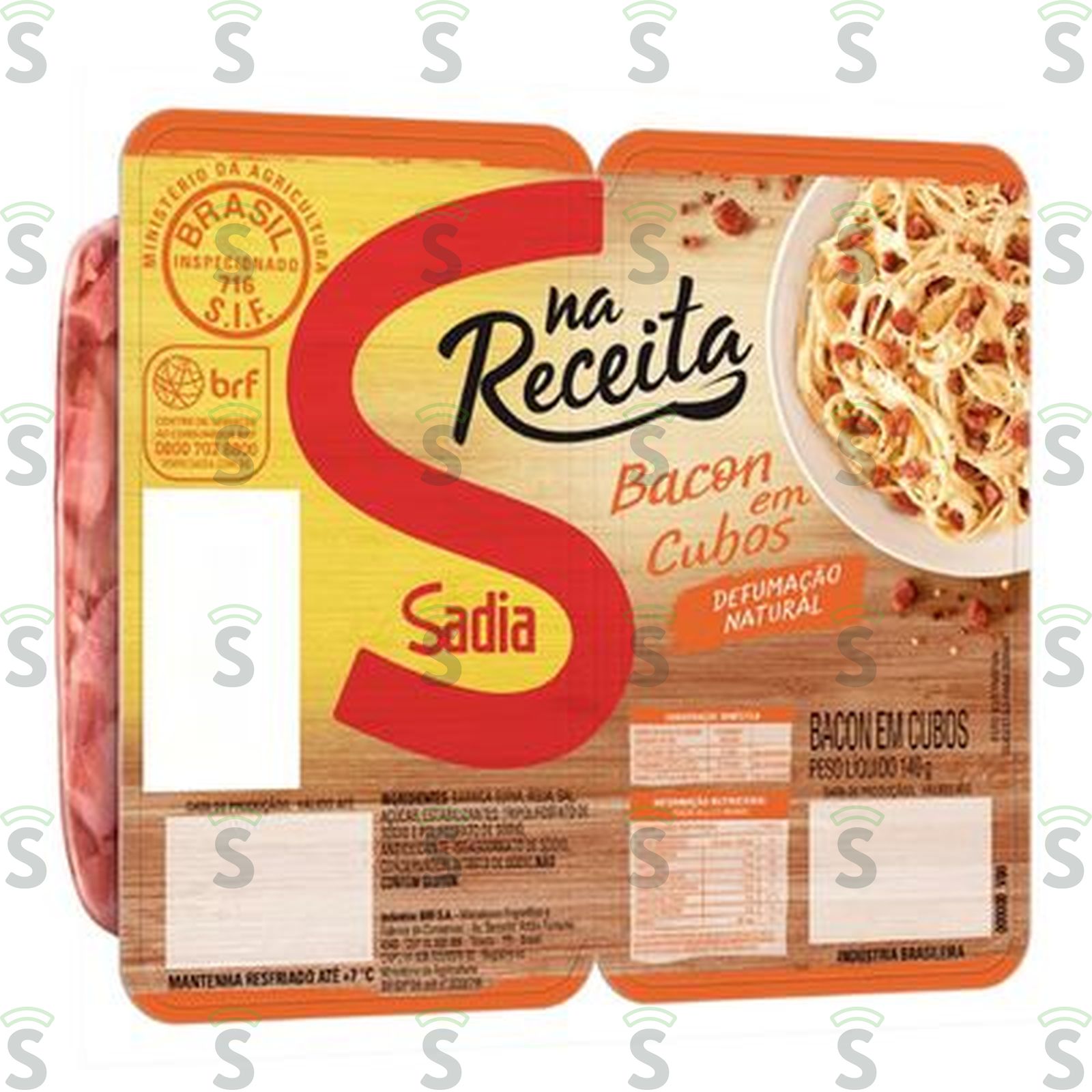 BACON CUBOS SADIA 140GR