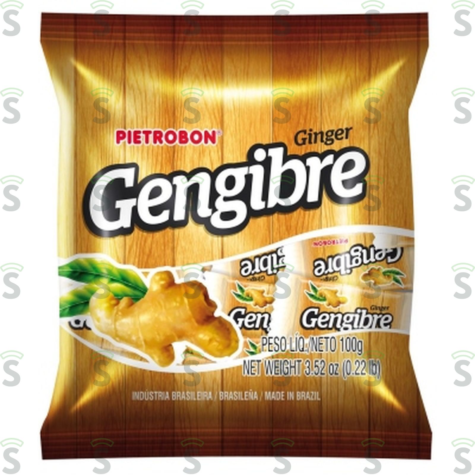 Pietrobon-bala 100g gengibre