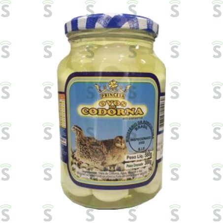  Princesa-ovos Codorna 300g Conserva
