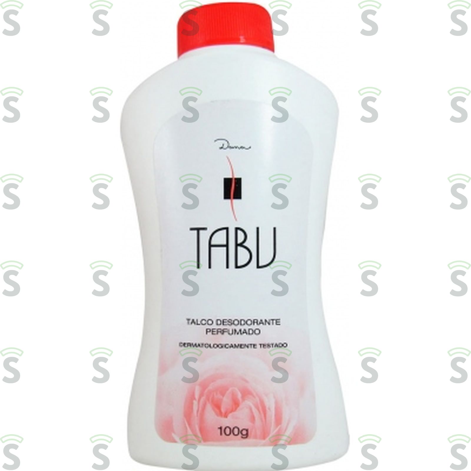 Talco Perfumado Tabu Embalagem 100G