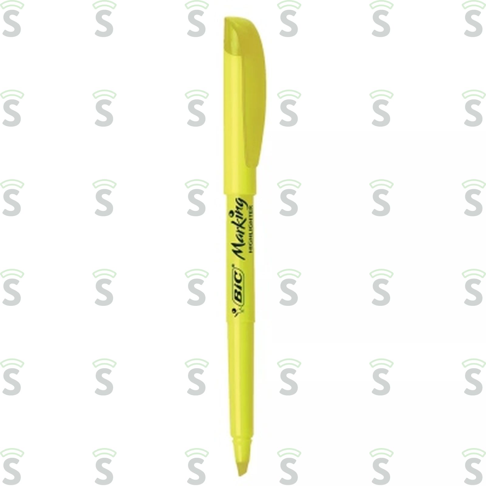 Bic Caneta Marca Texto Amarela 1UN