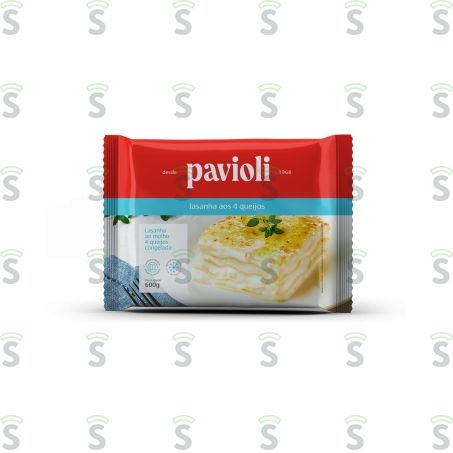  Lasanha Pavioliqueijos 600g