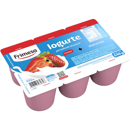 Iogurte com Polpa Frimesa 540g - Morango