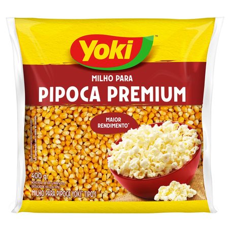 Milho para Pipoca Yoki 400g - Premium