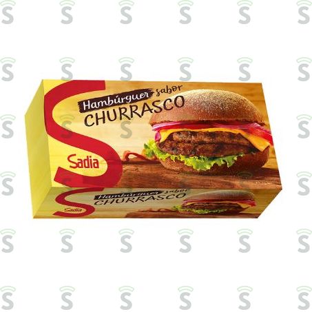  Hambúrguer Bovino Sadia Churrasco 672g