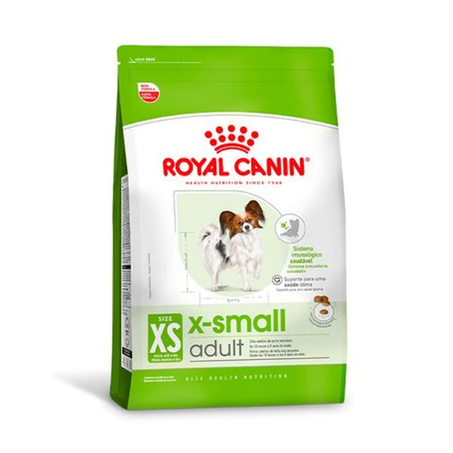 Ração Royal Canin X-Small para Cães Adultos de Porte Mini 1Kg