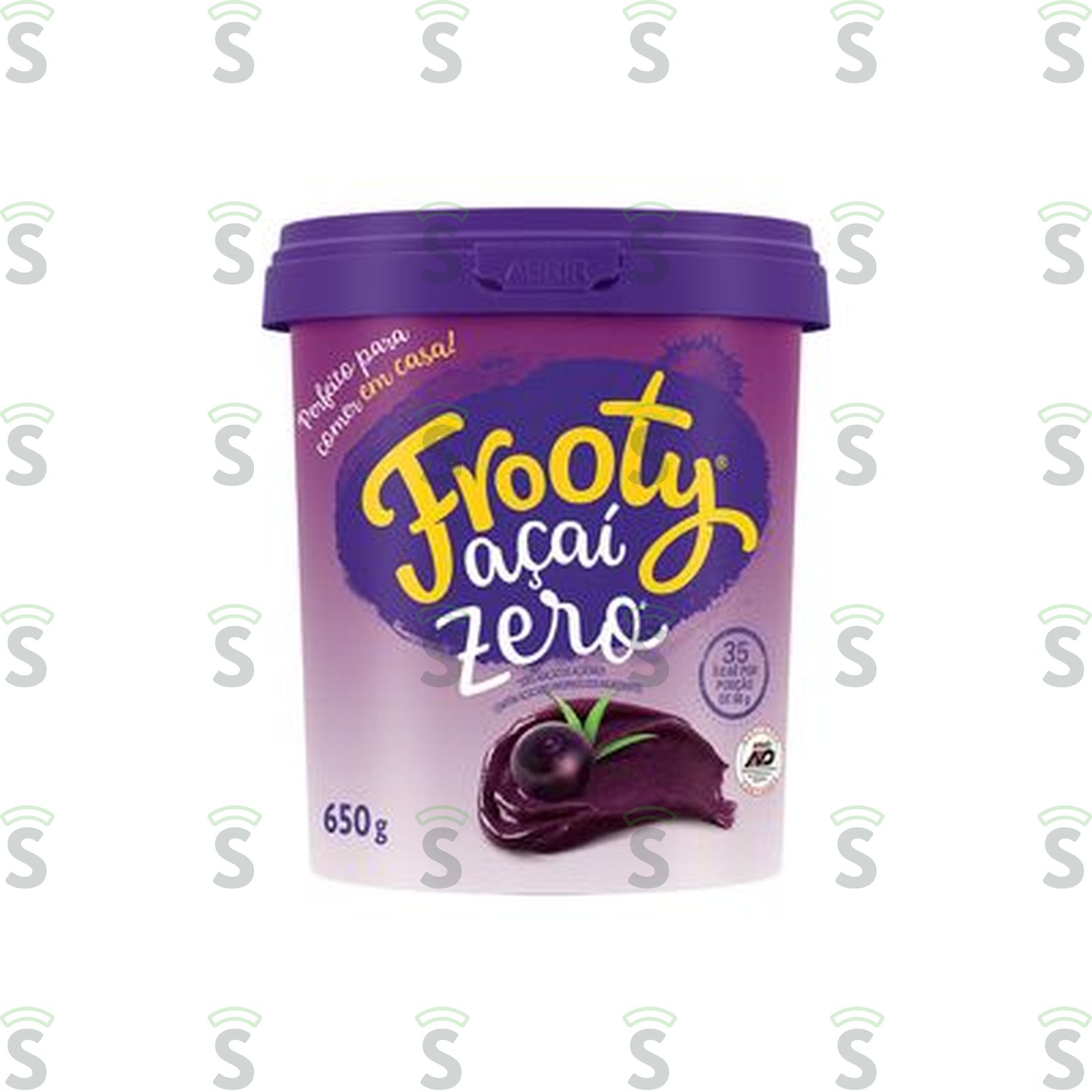 Açaí Frooty Original Zero Açúcar Embalagem 650ML