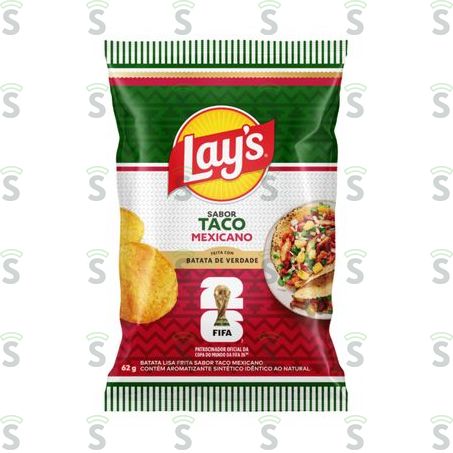  Lays 62g Taco Mexicano