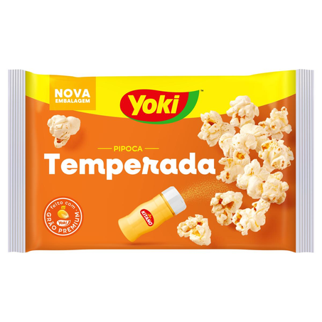 Milho de Pipoca para Micro-ondas Yoki 100g - Toque de Chef