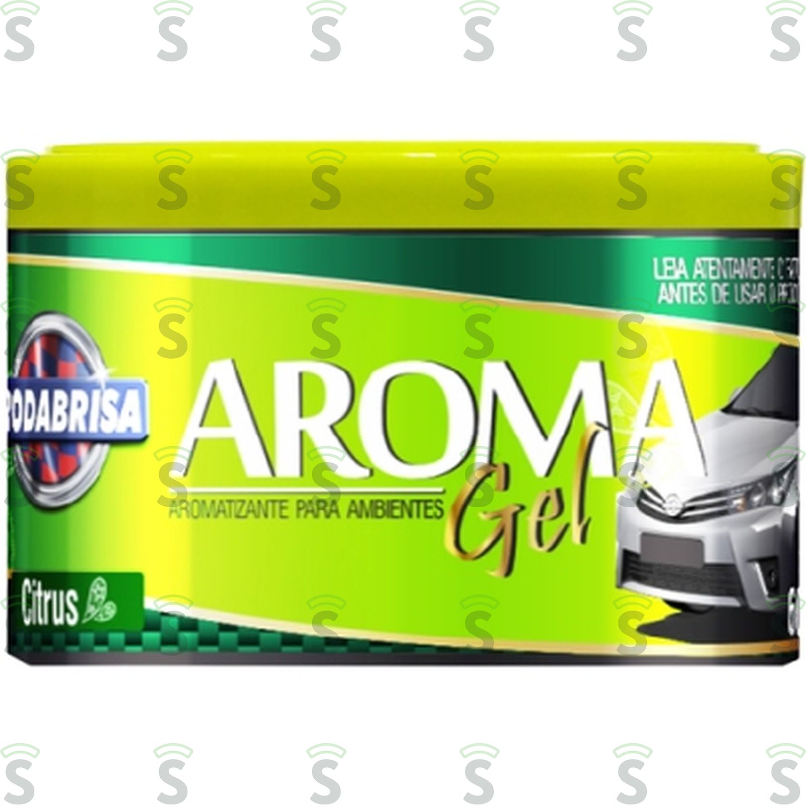 Aromatizador Para Autos Rodabrill Amora Gel Embalagem 60G