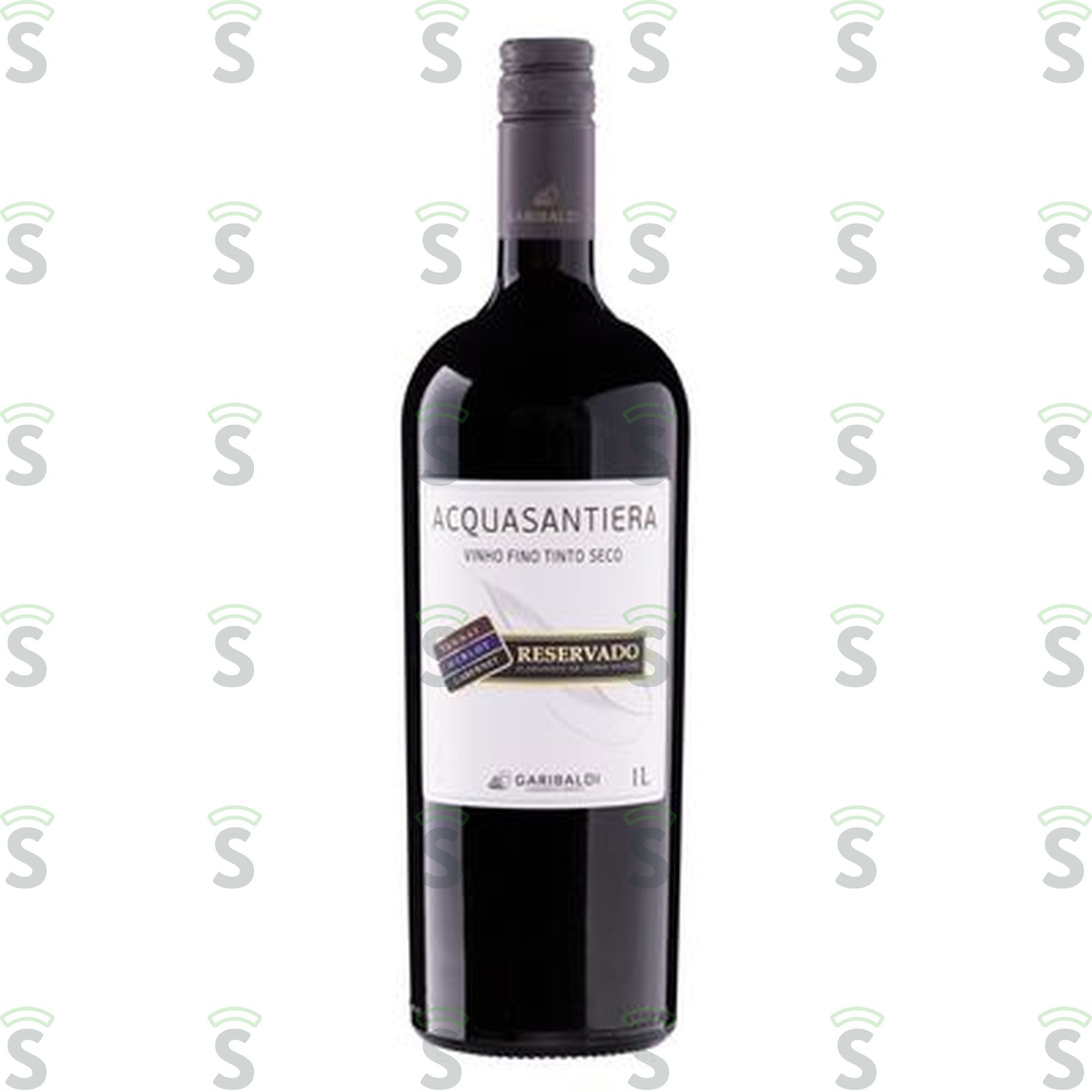 Vinho Tinto Brasileiro Garibaldi Acquasantiera Seco Fino Garrafa 1LT