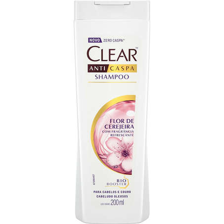 Shampoo Clear 200ml - Flor de Cerejeira