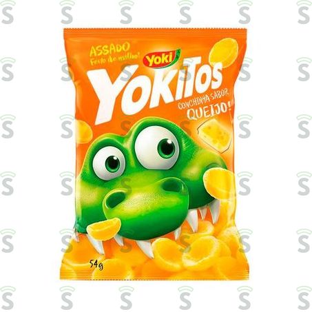  Yokitos-salgadinho 54g Conchinha Queijo