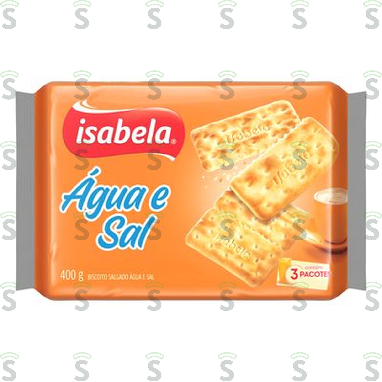 Biscoito Água E Sal Isabela Embalagem 400G