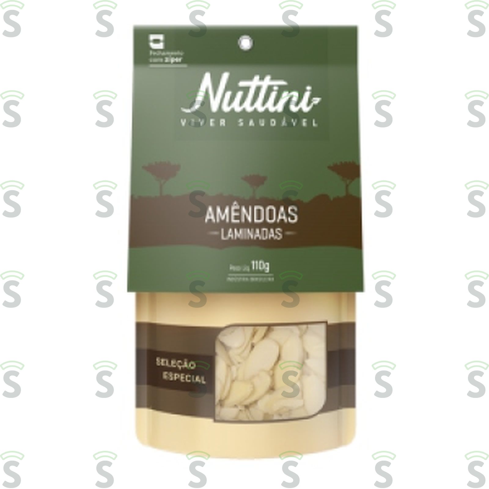 Nuttini-amendoas 110g laminadas