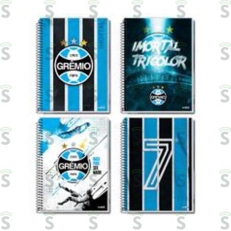  Caderno Credeal Espiral Gremiomat 96 Fls 1un