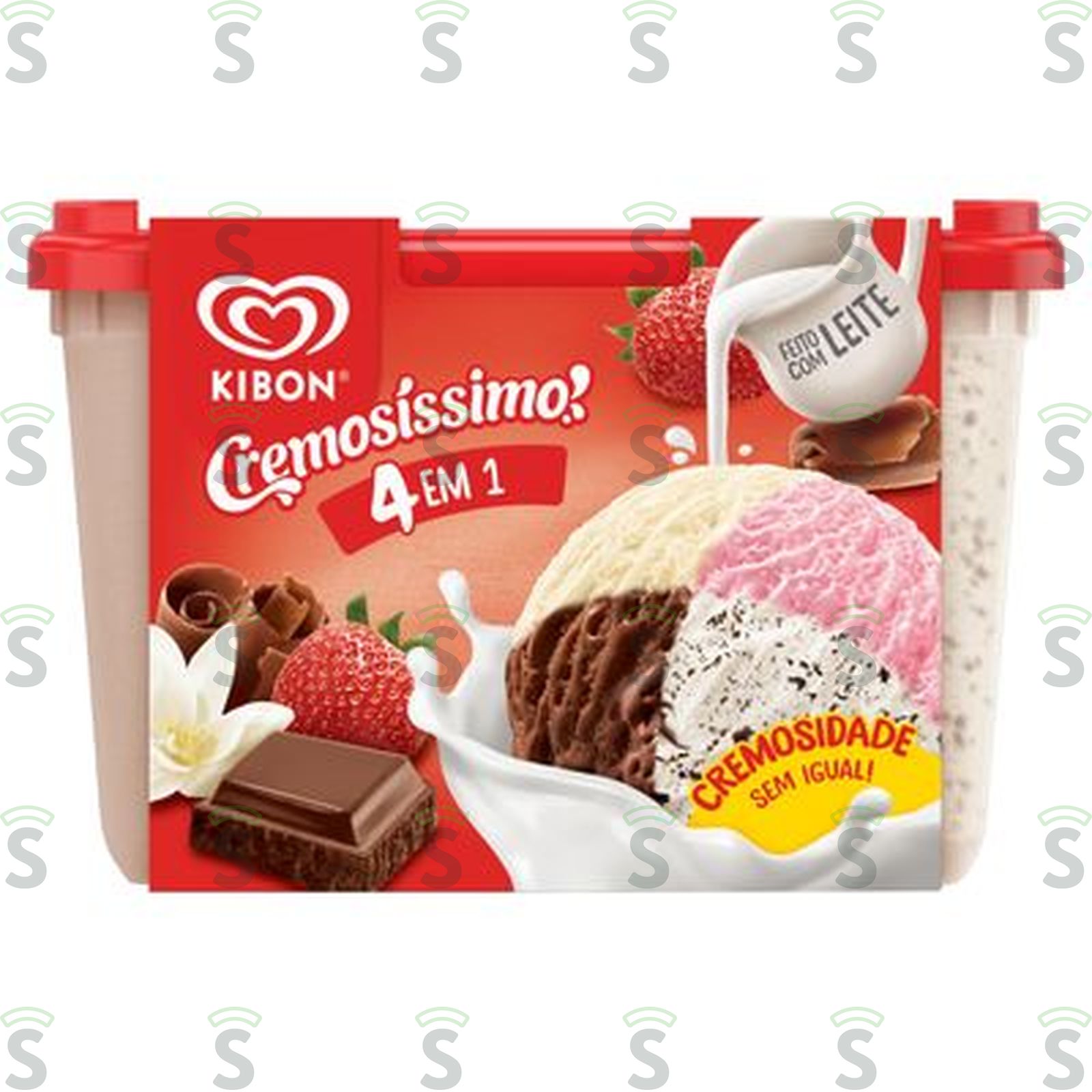 Kibon-sorvete 2l 4 em 1