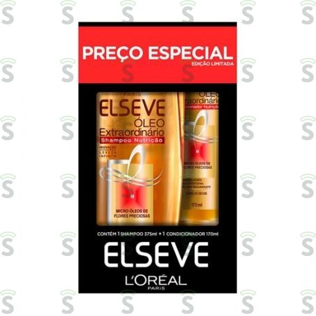  Elseve-shamp 375ml+cond 170ml Oleo Extra