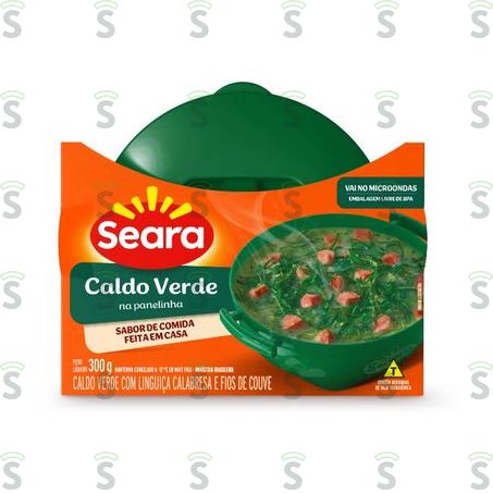  Caldo Verde C/calabresa Seara 300g Cong