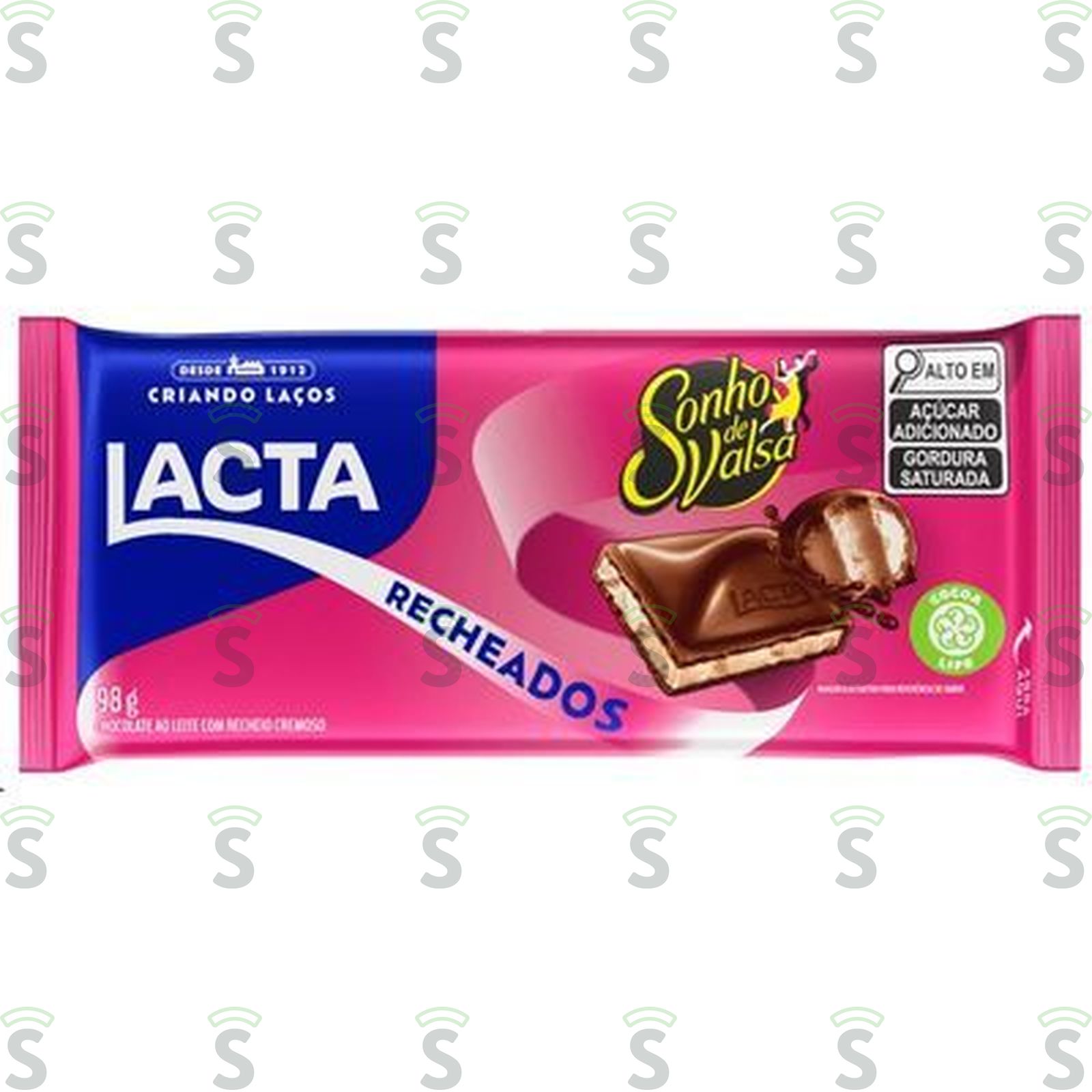 Lacta-chocolate 98g sonho de valsa