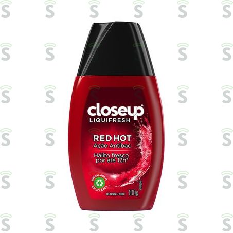  Gel Dental Close Up Red Hot Liquidfresh Frasco 100gr