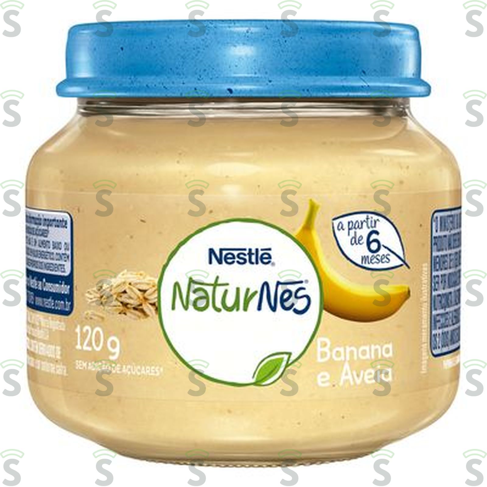Papinha Naturnes Banana com Aveia 120G