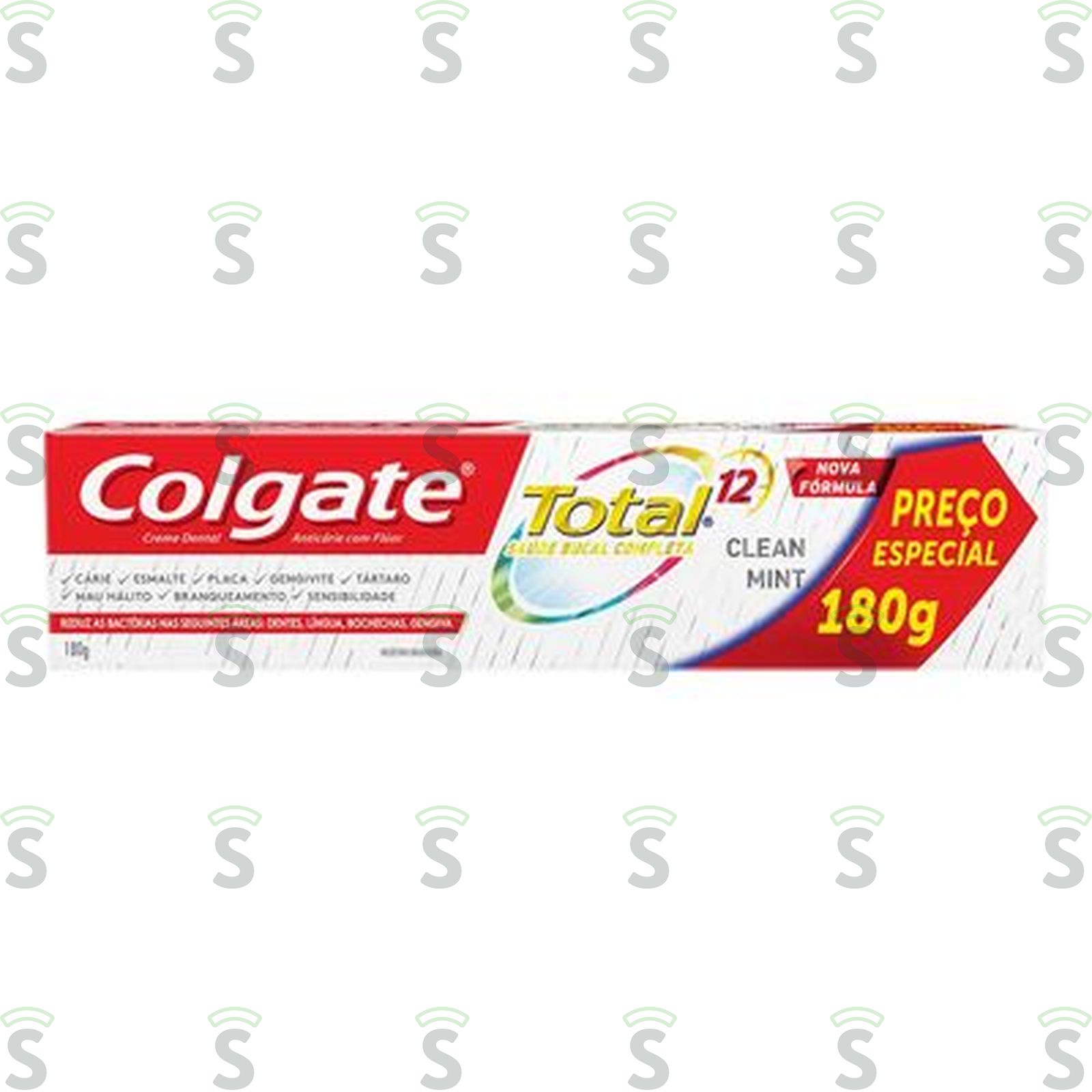 Creme Dental Colgate Total12 Clean Mint Caixa 180gr