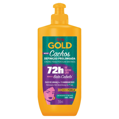 Creme para Pentear Niely Gold 250g - Cachos