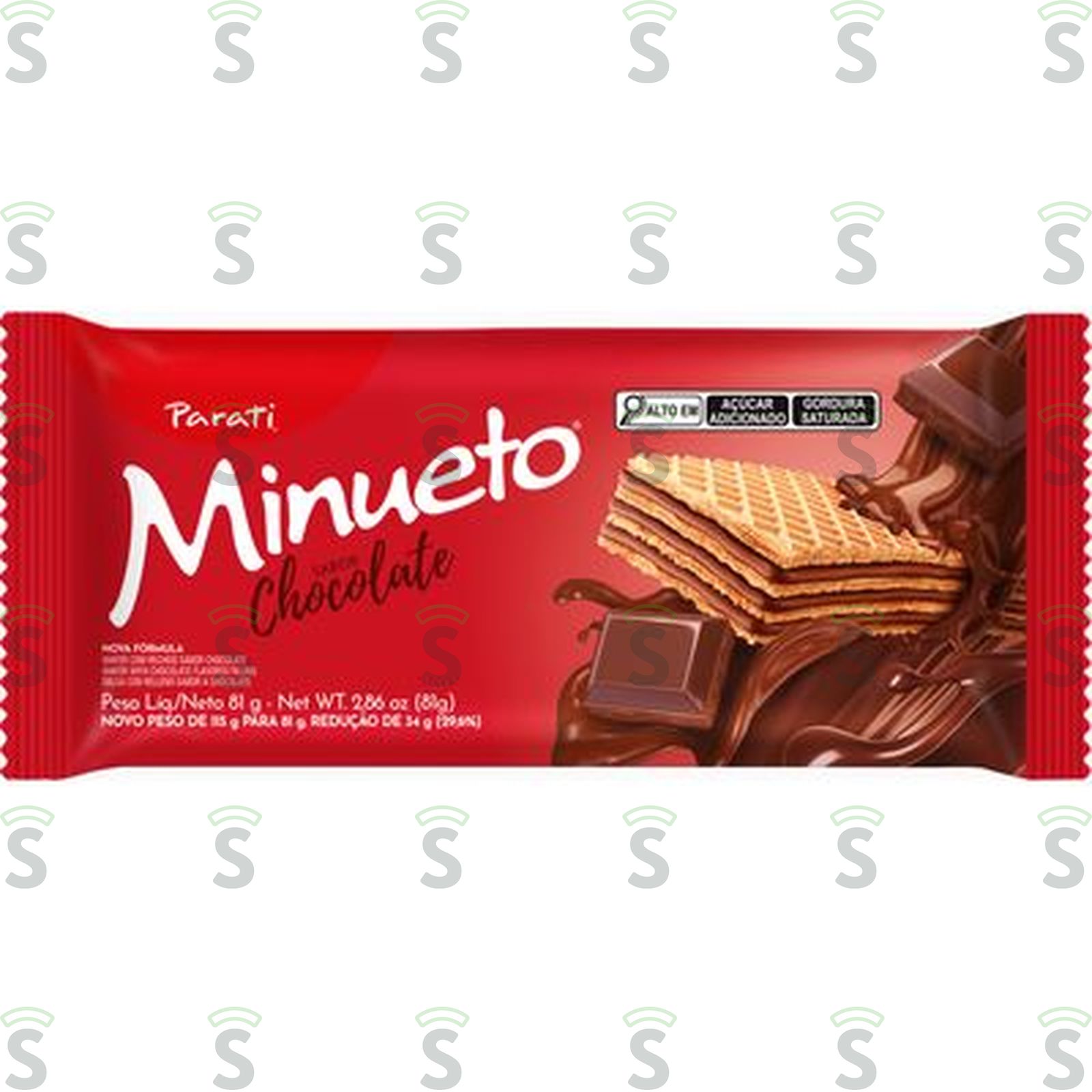 Parati-wafer minueto 81g chocolate