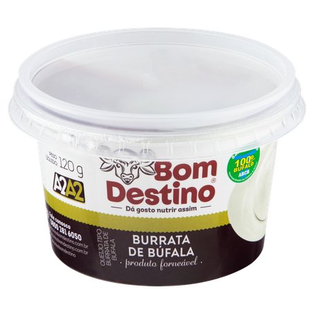 CREME BOM DESTINO BURRATA BUFULA FORNEAVEL 120G 360-3