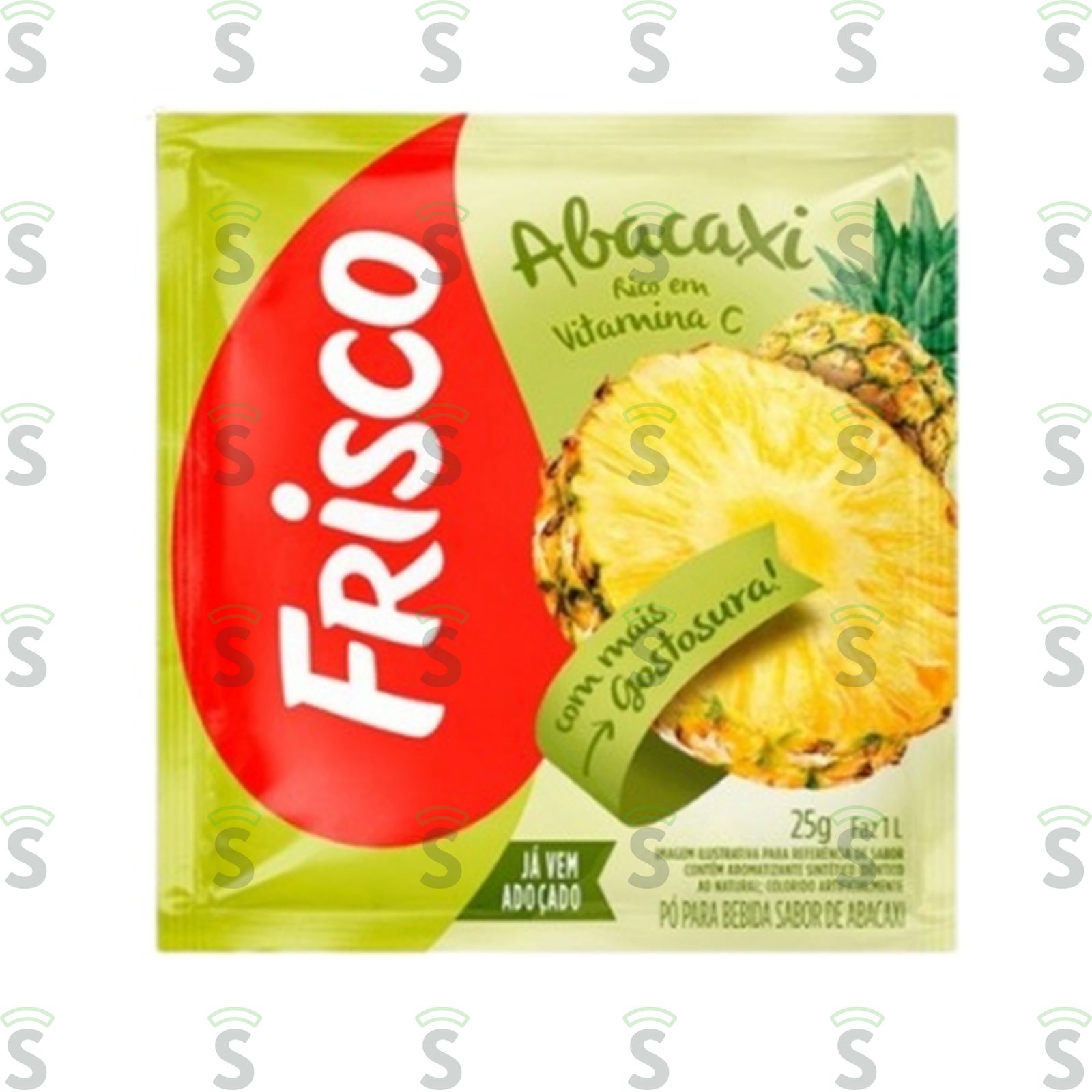 Refresco em Pó Frisco Abacaxi Sachê 30G
