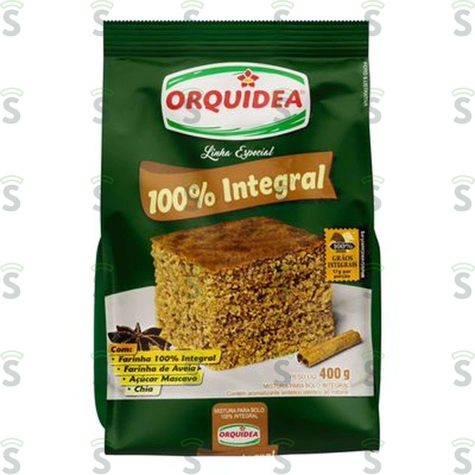 Mistura Para Bolo Integral Orquídea Especial Pacote 400G