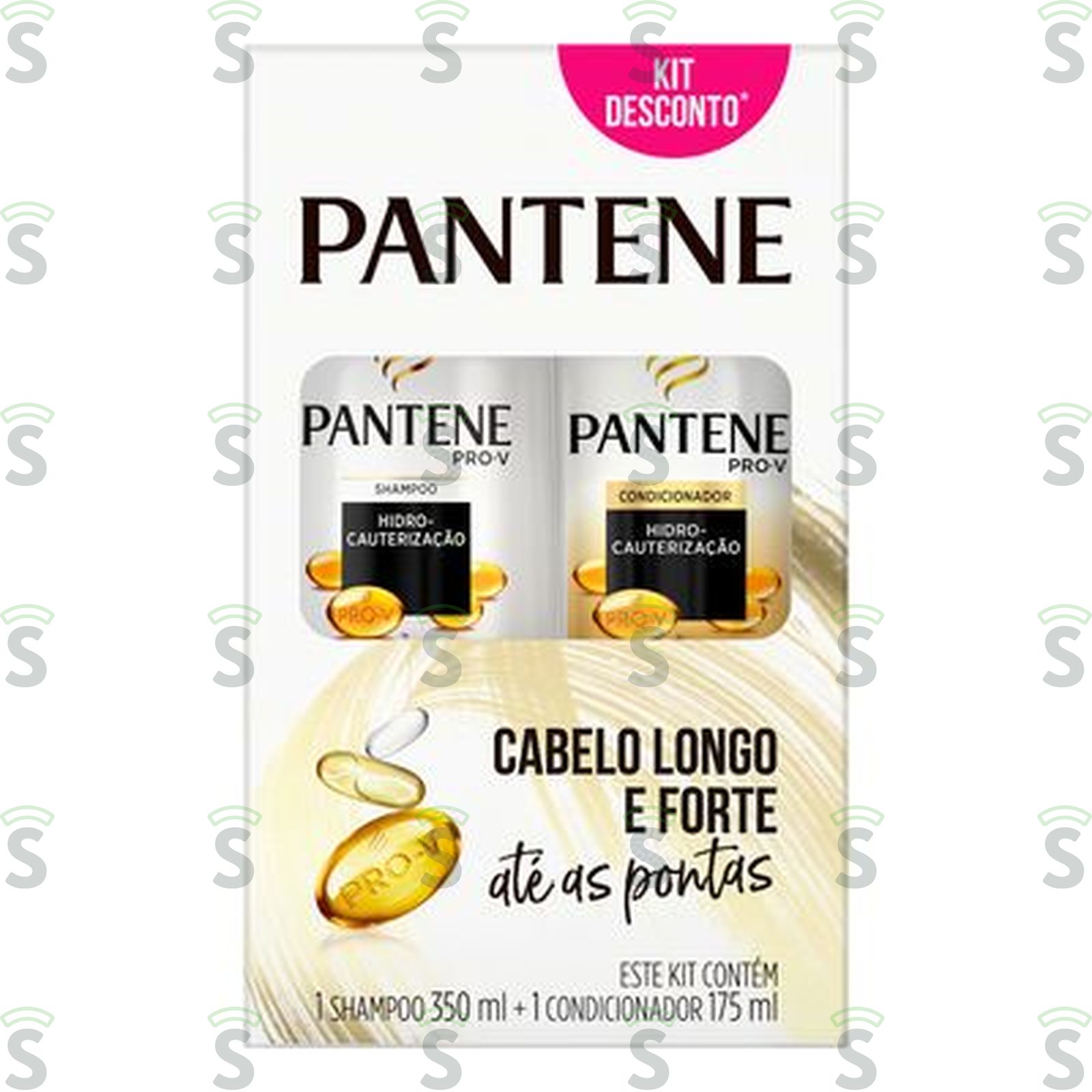 Kit Shampoo + Condicionador Pantene Hidro-Cauterização Caixa com 2un - 525ml