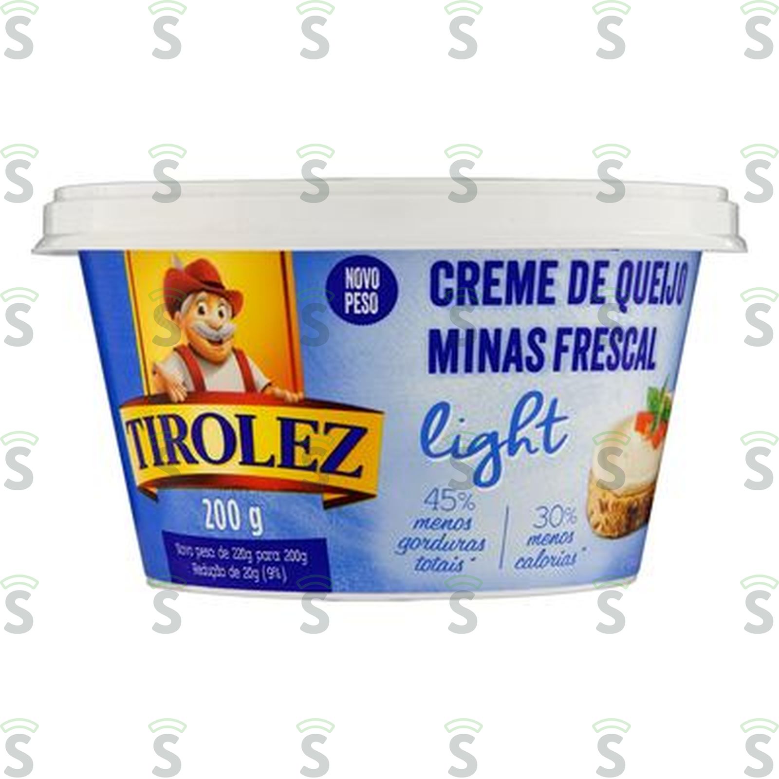 Creme de Queijo Minas Frescal Light Tirolez 200G