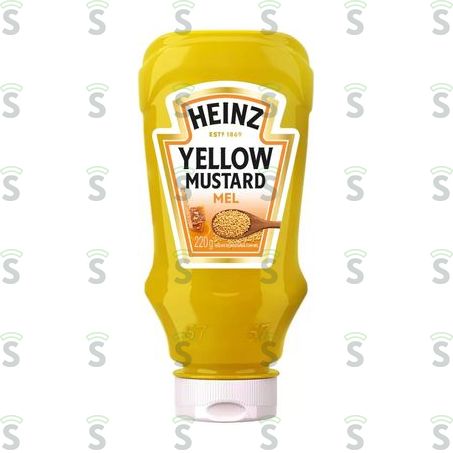  Mostarda Amarela Heinz Com Mel Squeeze 220gr