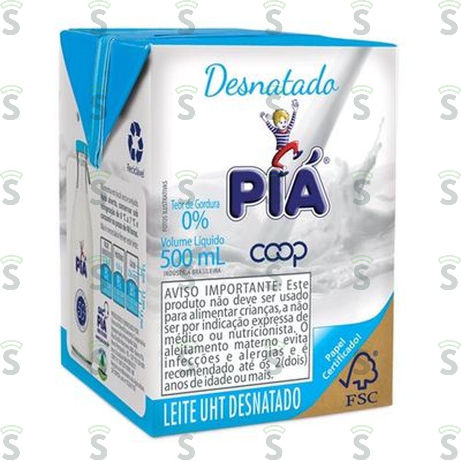 Leite Desnatado Piá 500ML