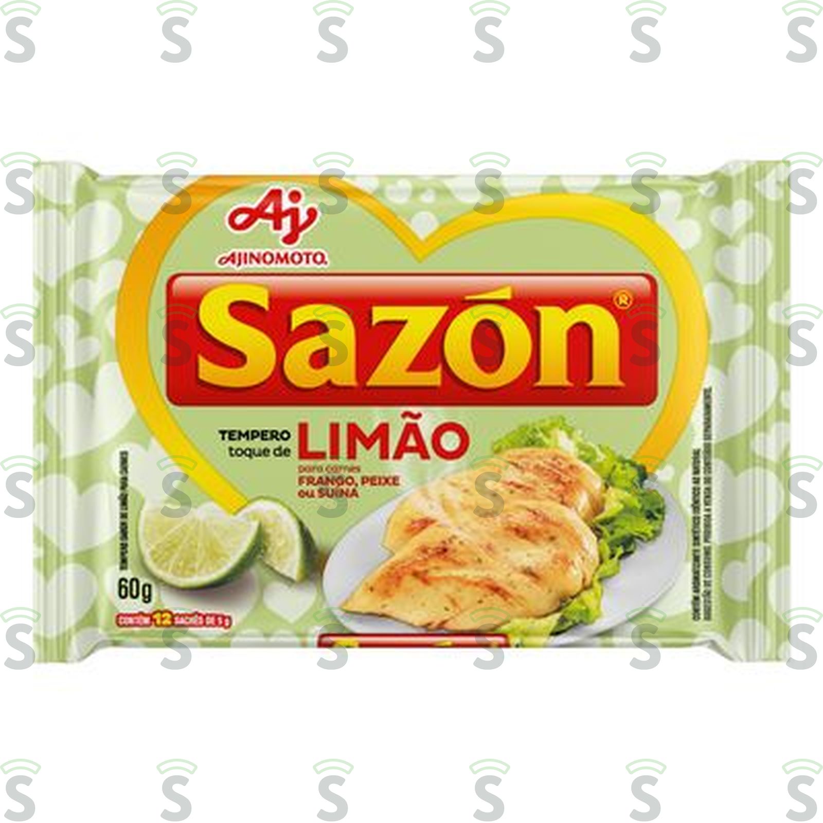 Tempero Sazón Toque de Limão 60G